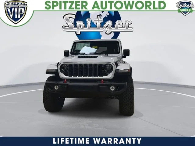 New 2026 Bright White Clear-Coat Exterior Paint Jeep Rubicon X image 3