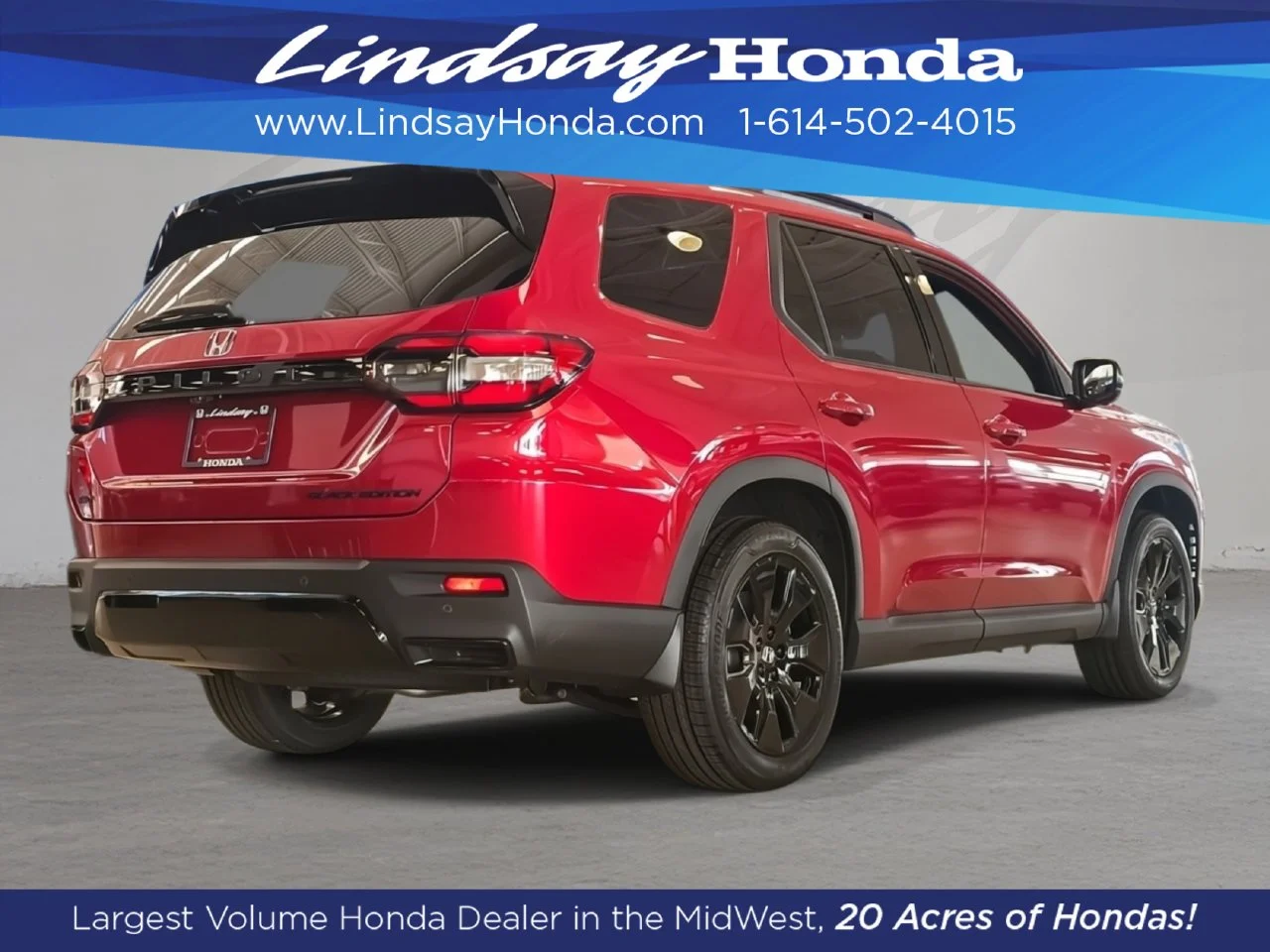New 2026 Radiant Red Metallic II Honda Black Edition image 13