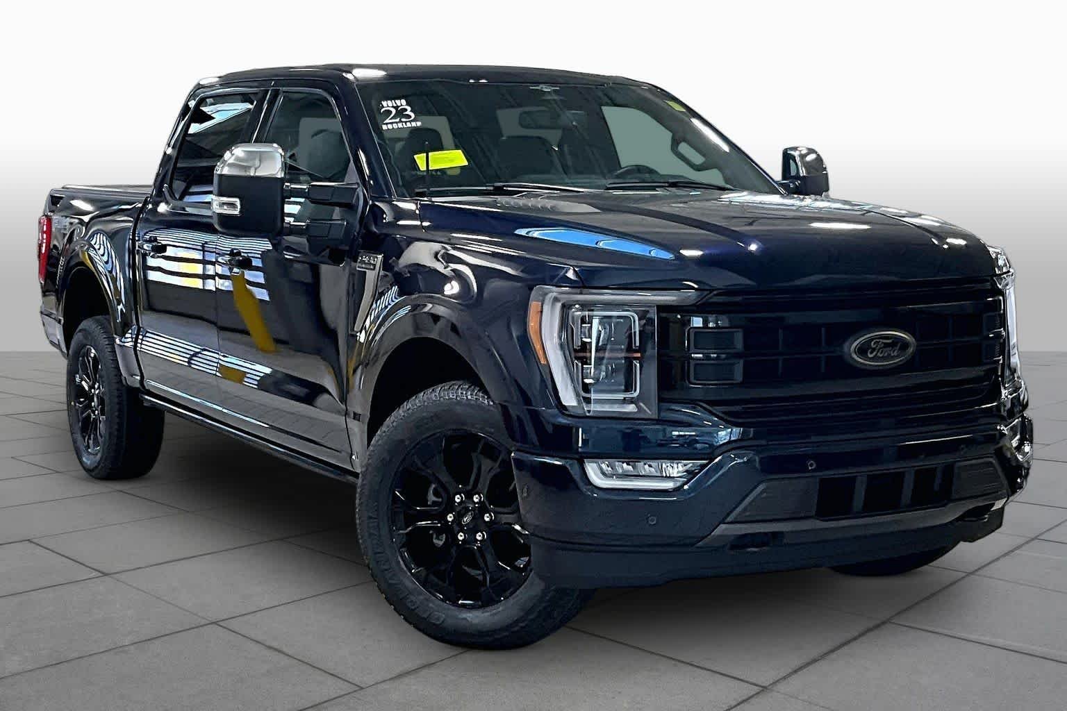 Used 2023 Antimatter Blue Metallic Ford Platinum image 3