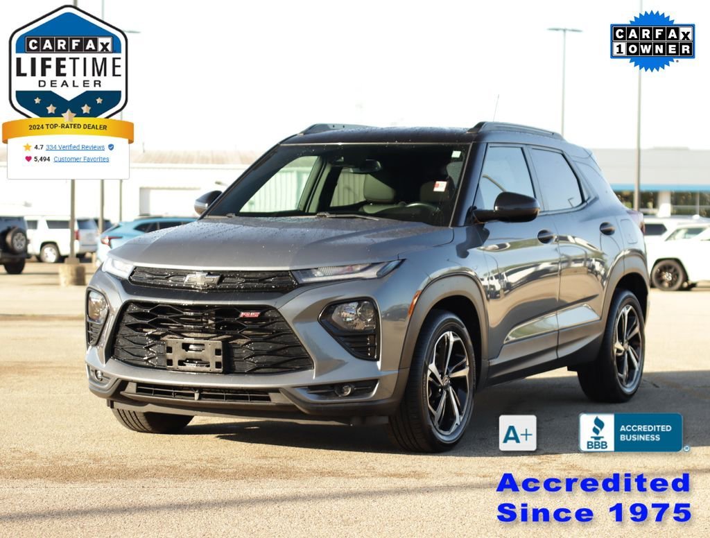 Used 2022 Satin Steel Metallic Chevrolet RS image 3