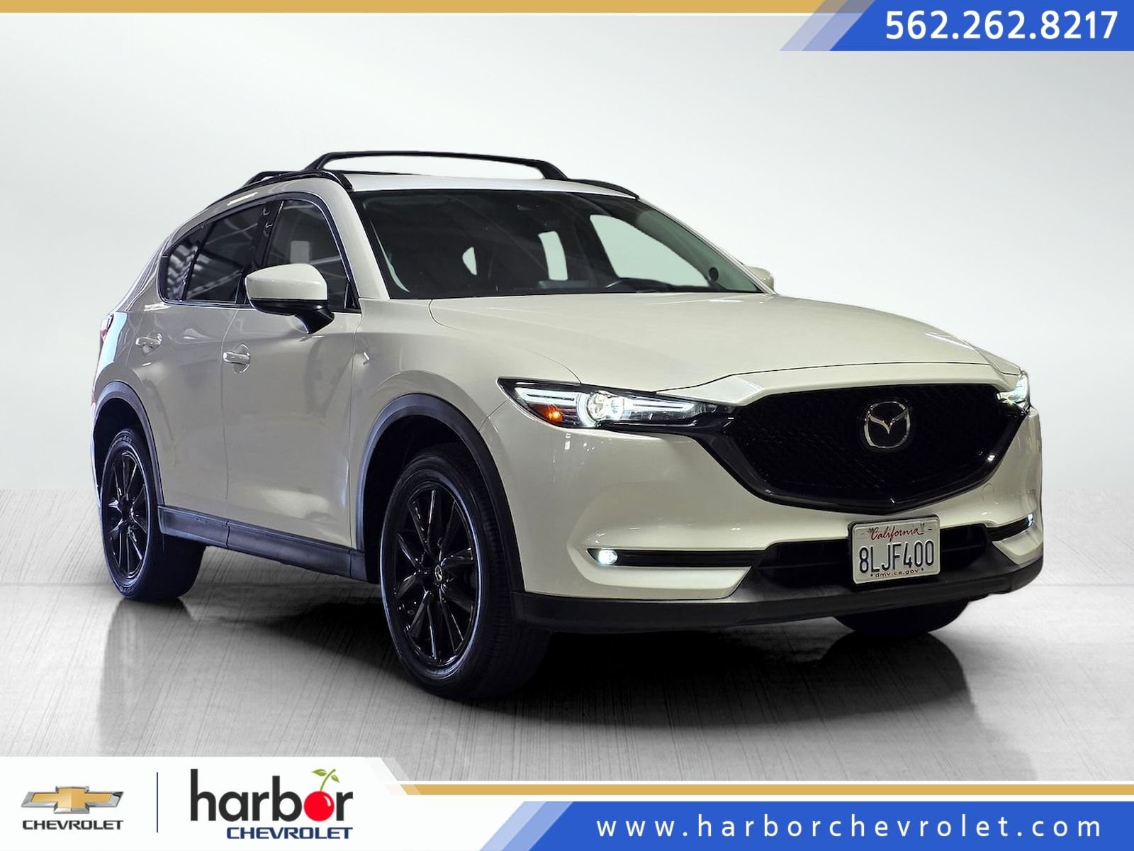 Used 2018 Snowflake White Pearl Mica Mazda Grand Touring image 1