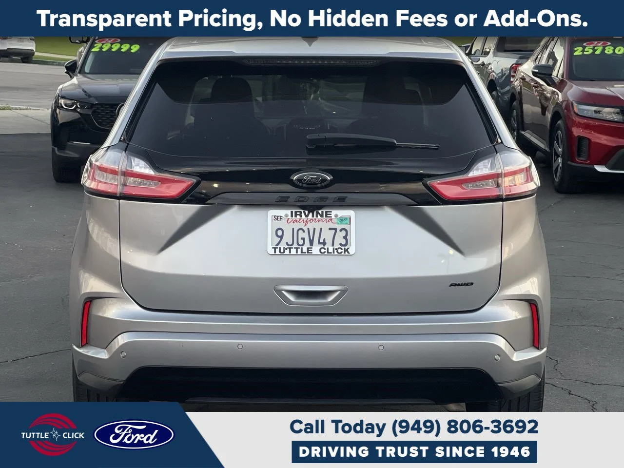 Used 2023 ICONIC SILVER MET Ford SE image 14