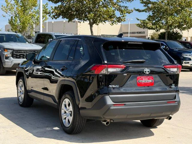 Certified Used 2025 MIDNIGHT BLACK METAL Toyota LE image 4
