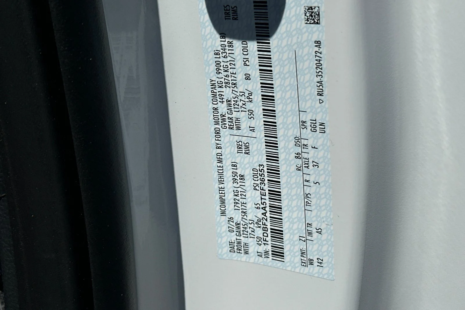 New 2026 White Ford XL image 26