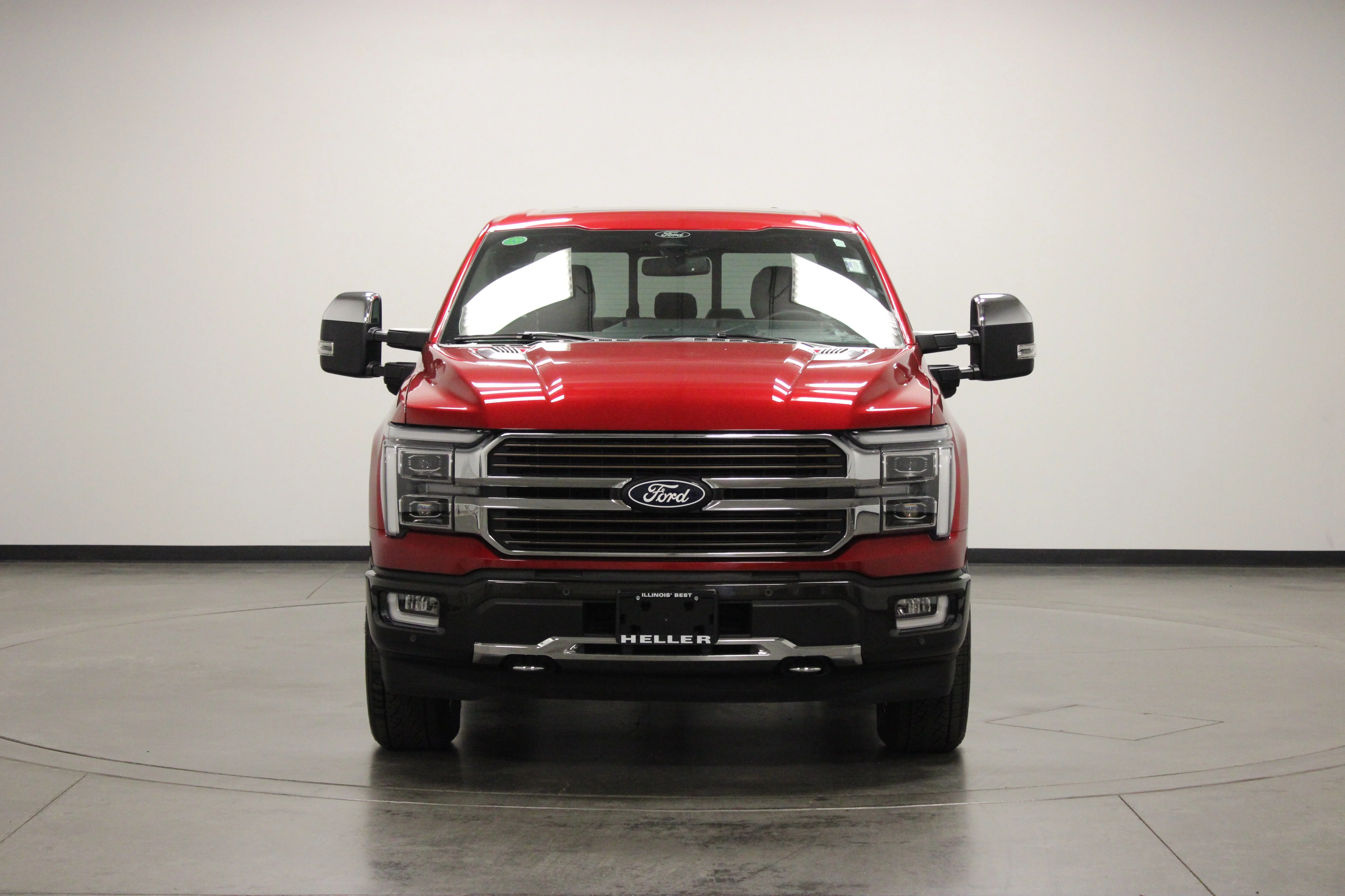 Used 2024 Rapid Red Metallic Tinted Clearcoat Ford King Ranch image 3