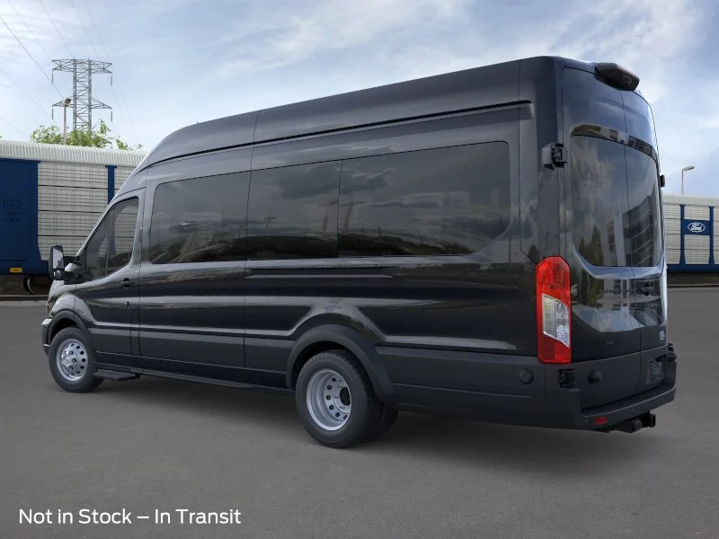 New 2026 Agate Black Metallic Ford Passenger Van XL image 4