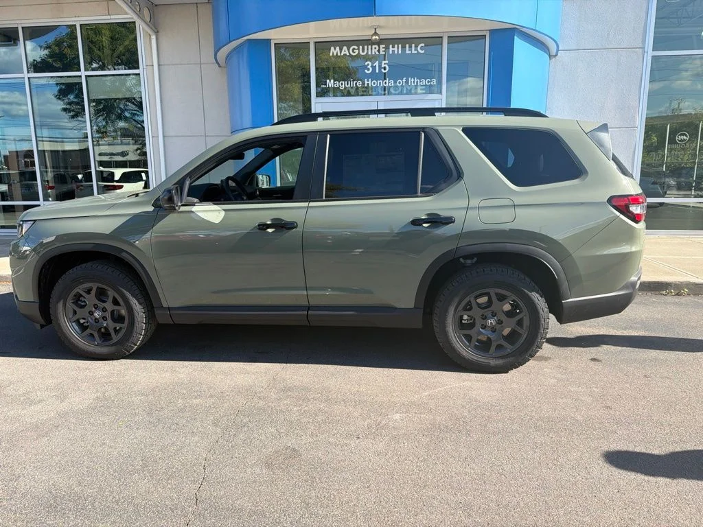 New 2026 Ash Green Metallic Honda AWD TrailSport image 10
