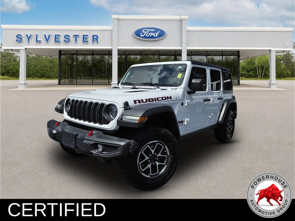 Used 2024 White Jeep Rubicon image 1