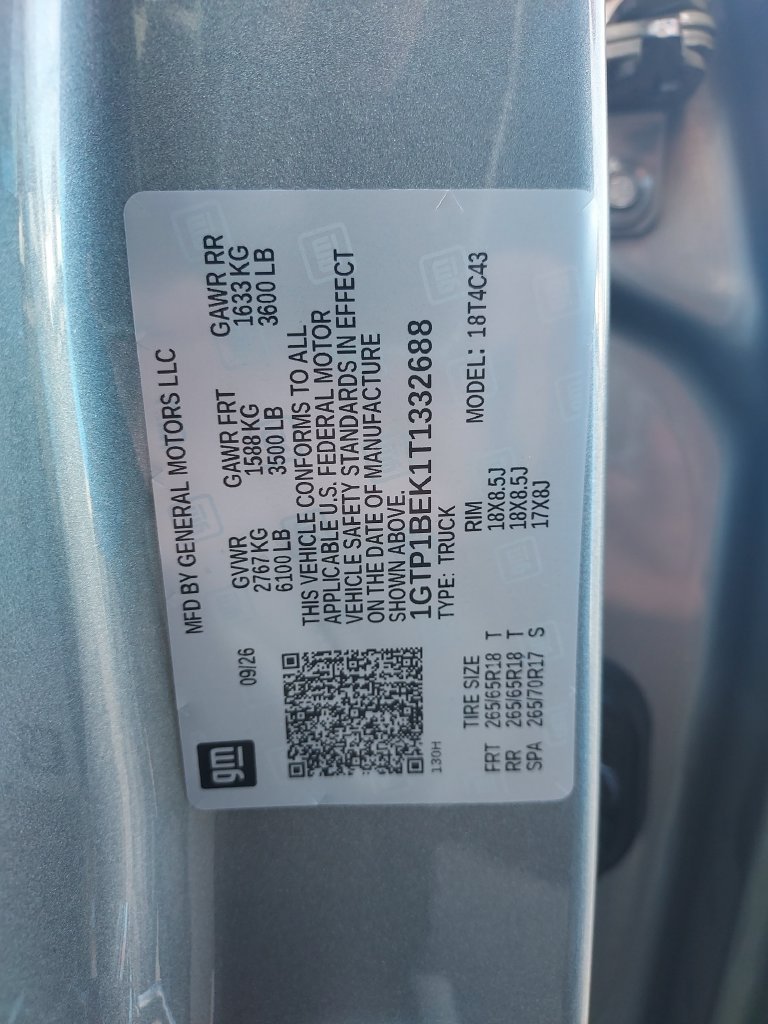 New 2026 Sterling Metallic GMC Elevation image 24