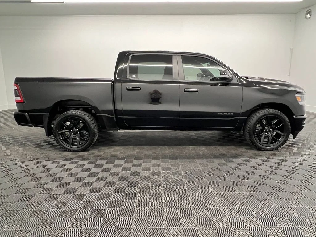 Certified Used 2024 Diamond Black Crystal Pearlcoat Ram Laramie image 8