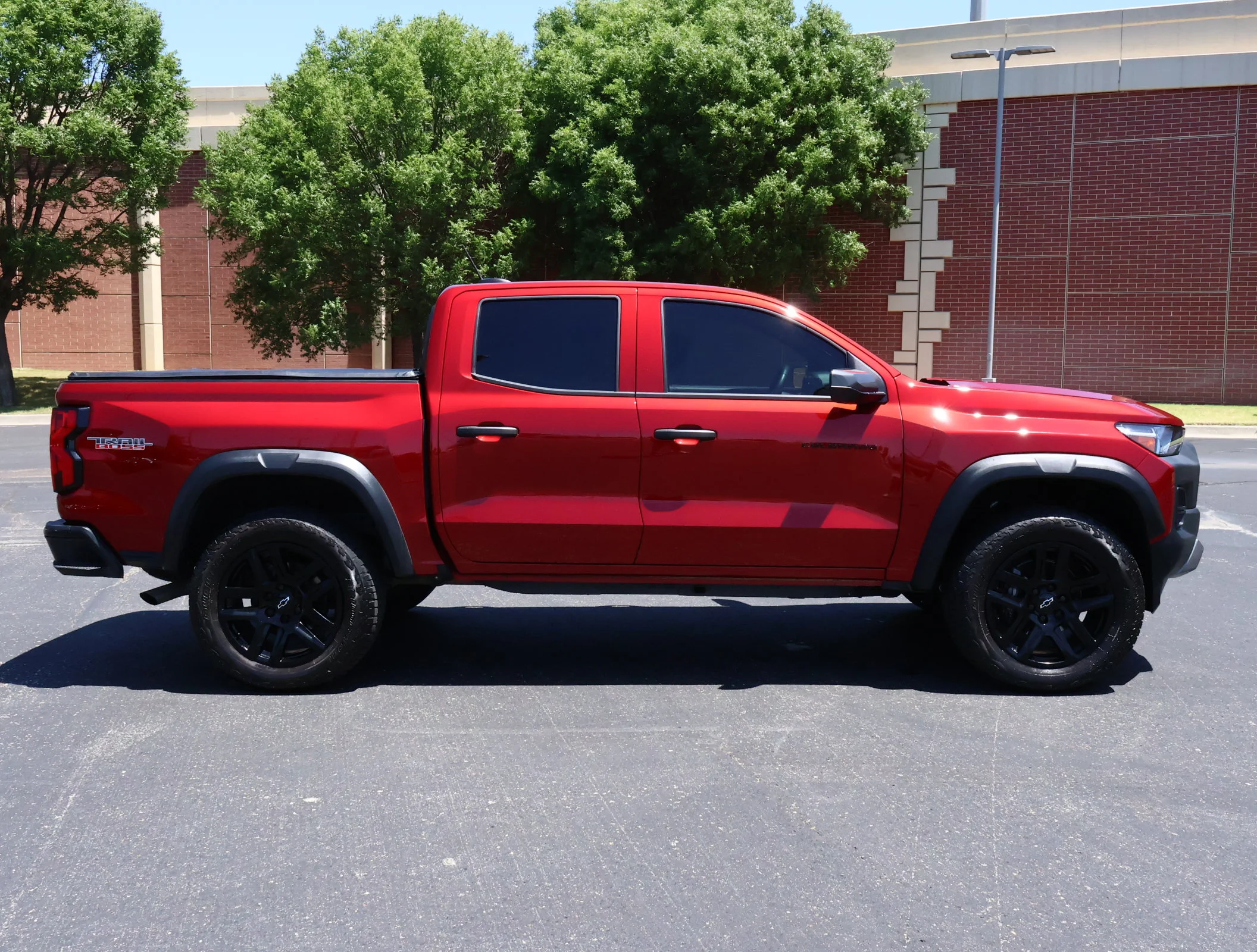Used 2025 Radiant Red Tintcoat Chevrolet Trail Boss image 32