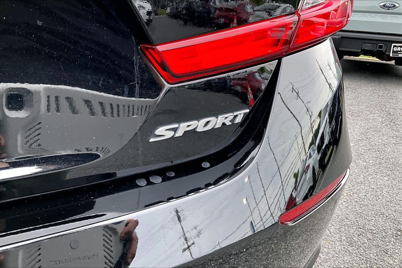 Used 2020 Crystal Black Pearl Honda Sport image 10
