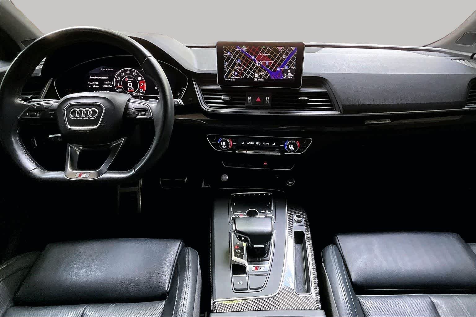 Used 2018 Daytona Gray Pearl Effect Audi Prestige image 15