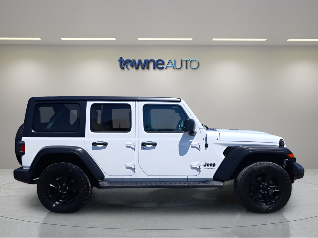 Used 2021 White Jeep Unlimited Sport Altitude image 6