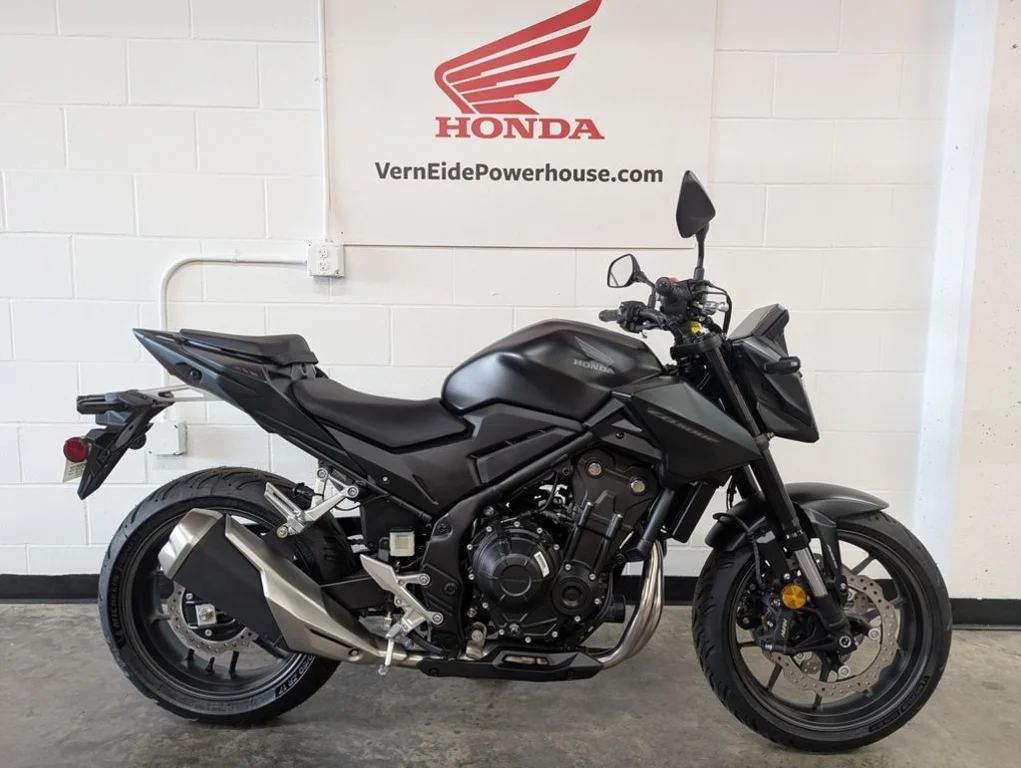 New 2025 MATTE BLACK METALLIC Honda Powersports  image 1