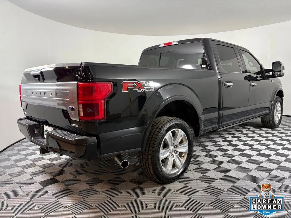 Used 2018 Black Ford Platinum image 8