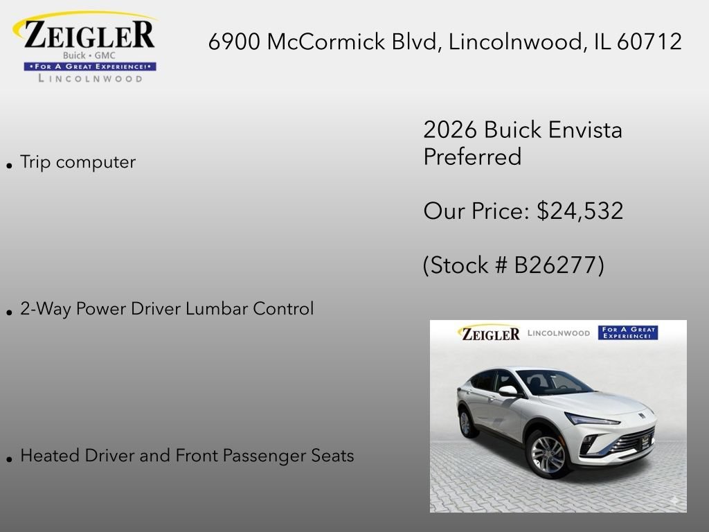 New 2026 Summit White Buick Preferred image 36