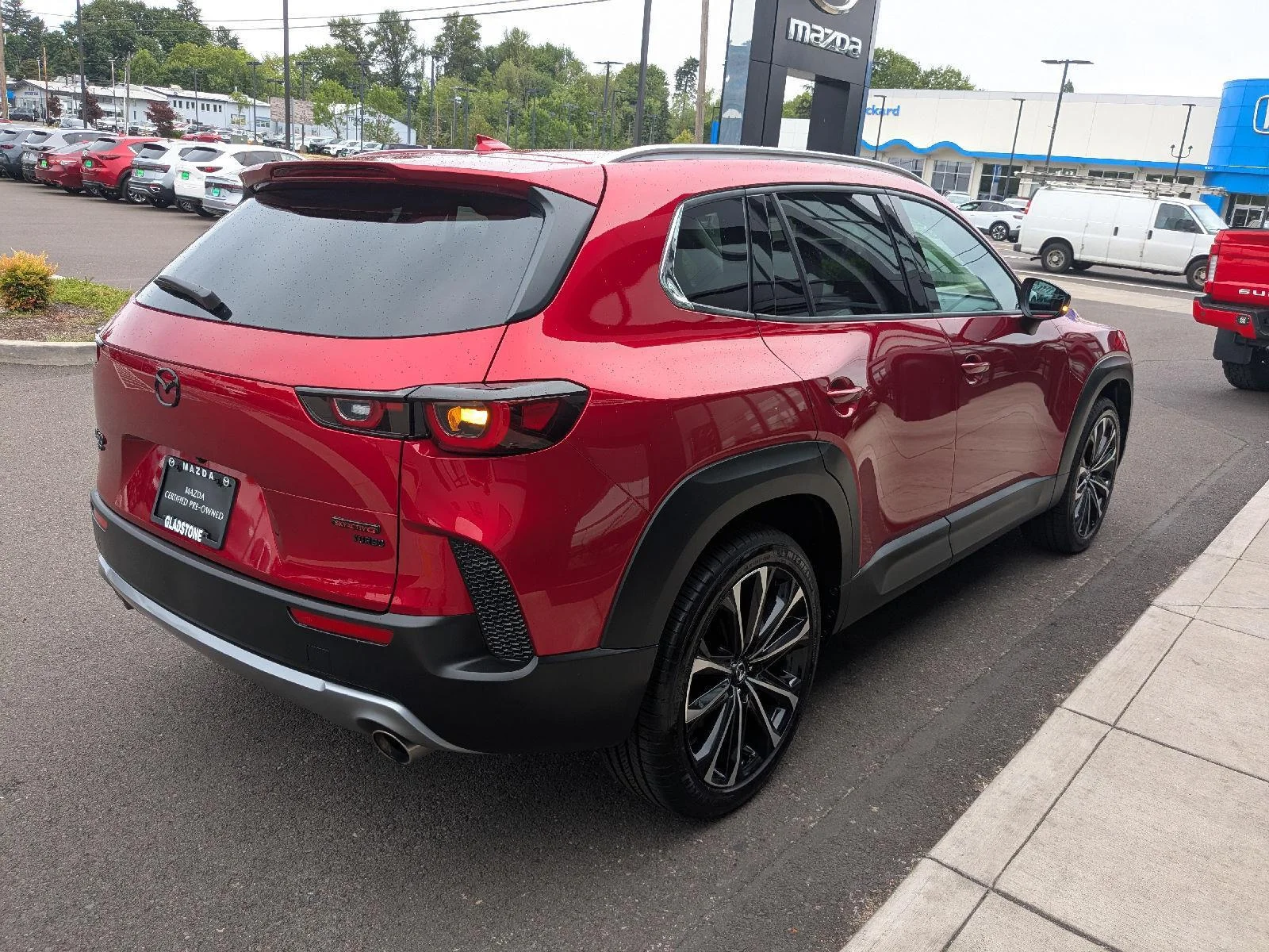 Certified Used 2025 Soul Red Crystal Metallic Mazda 2.5 Turbo Premium Package image 6