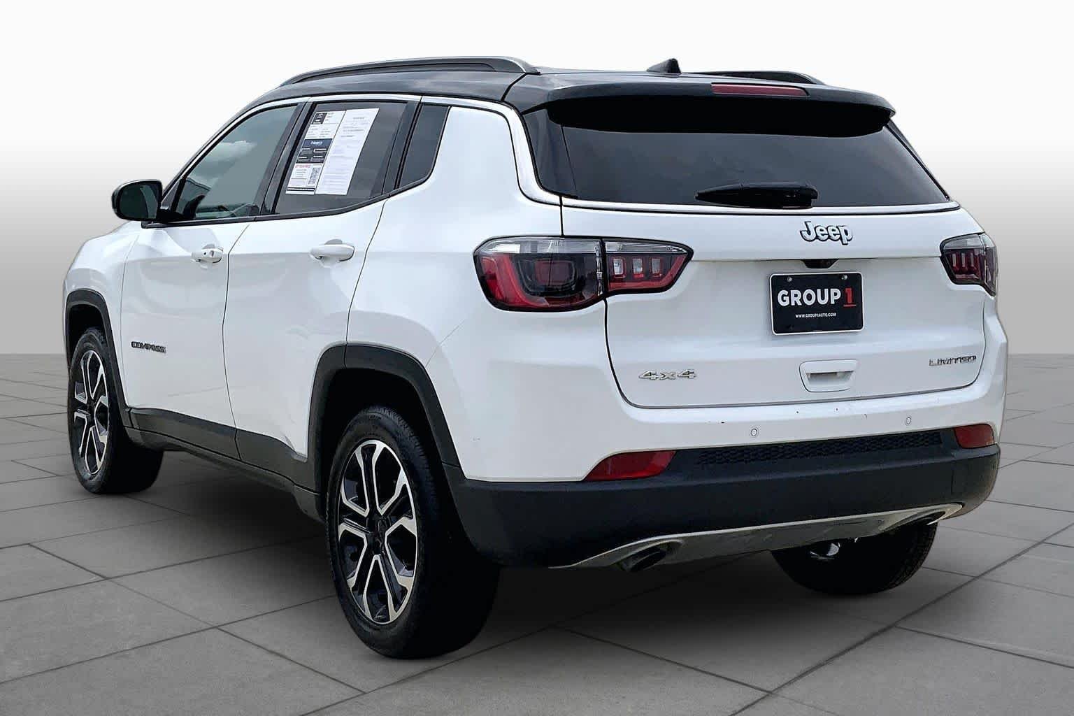 Used 2023 Bright White Clearcoat Jeep Limited image 12