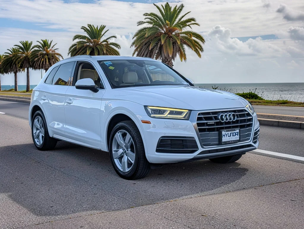 Used 2018 White Audi 2.0T image 4