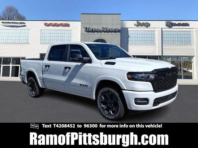 New 2026 Bright White Clear-Coat Exterior Paint RAM Big Horn/Lone Star image 1