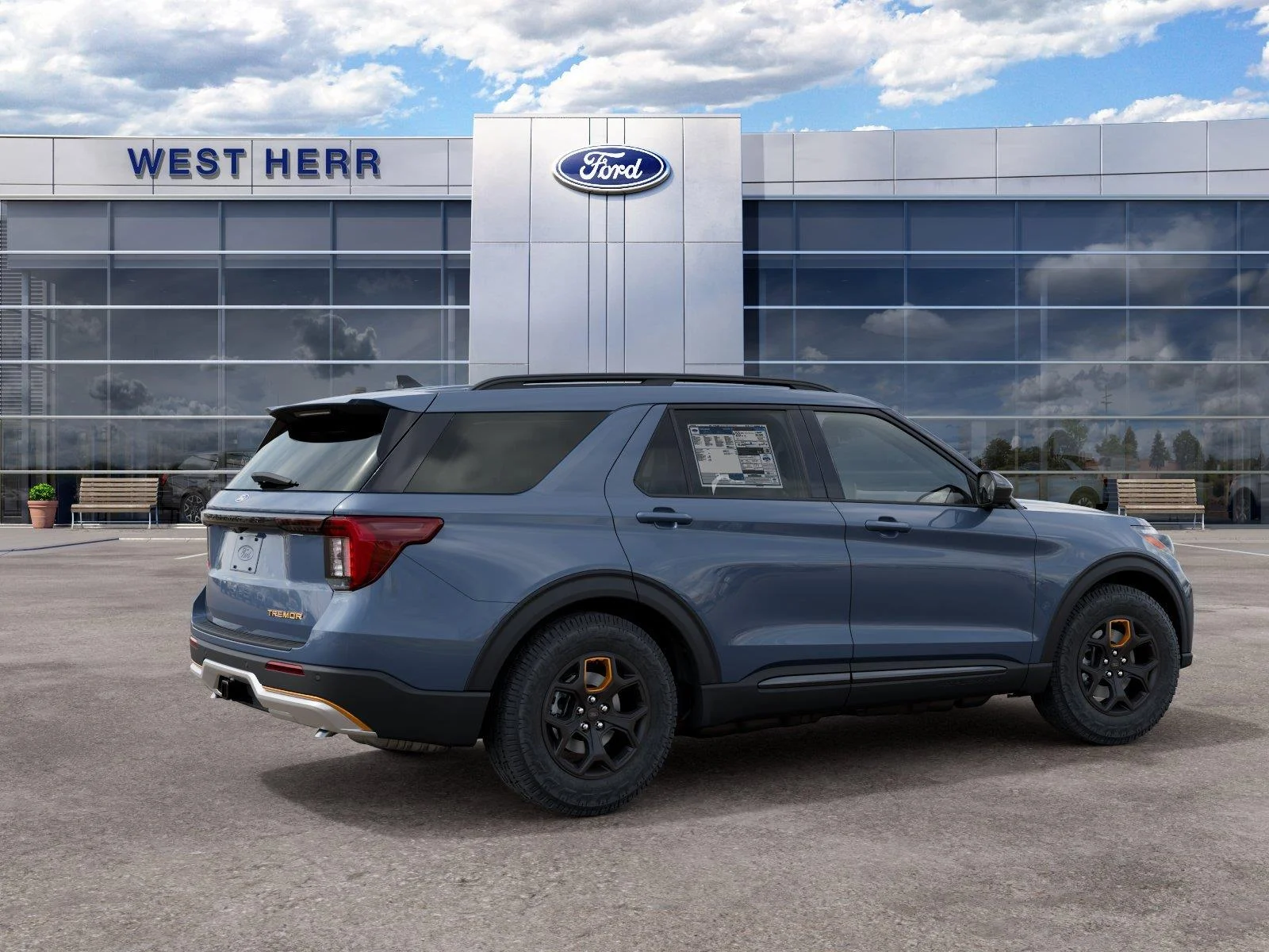New 2027 Vapor Blue Metallic Ford Tremor® image 6