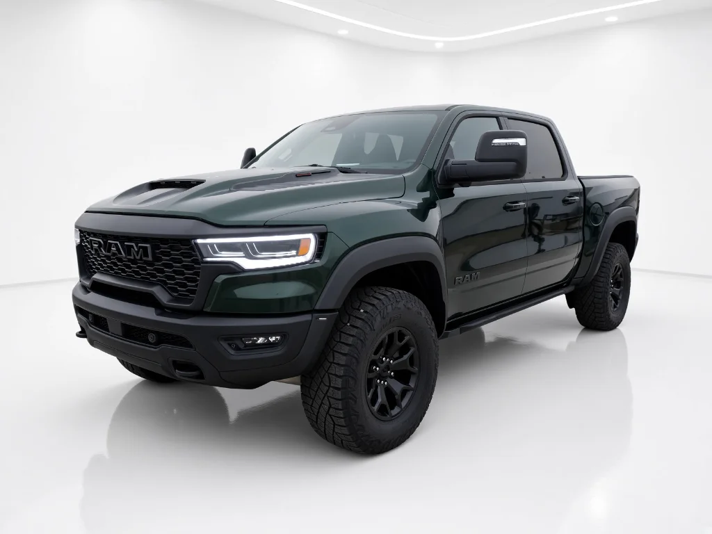 New 2026 Serrano-Green Metallic Exterior Paint RAM RHO image 1