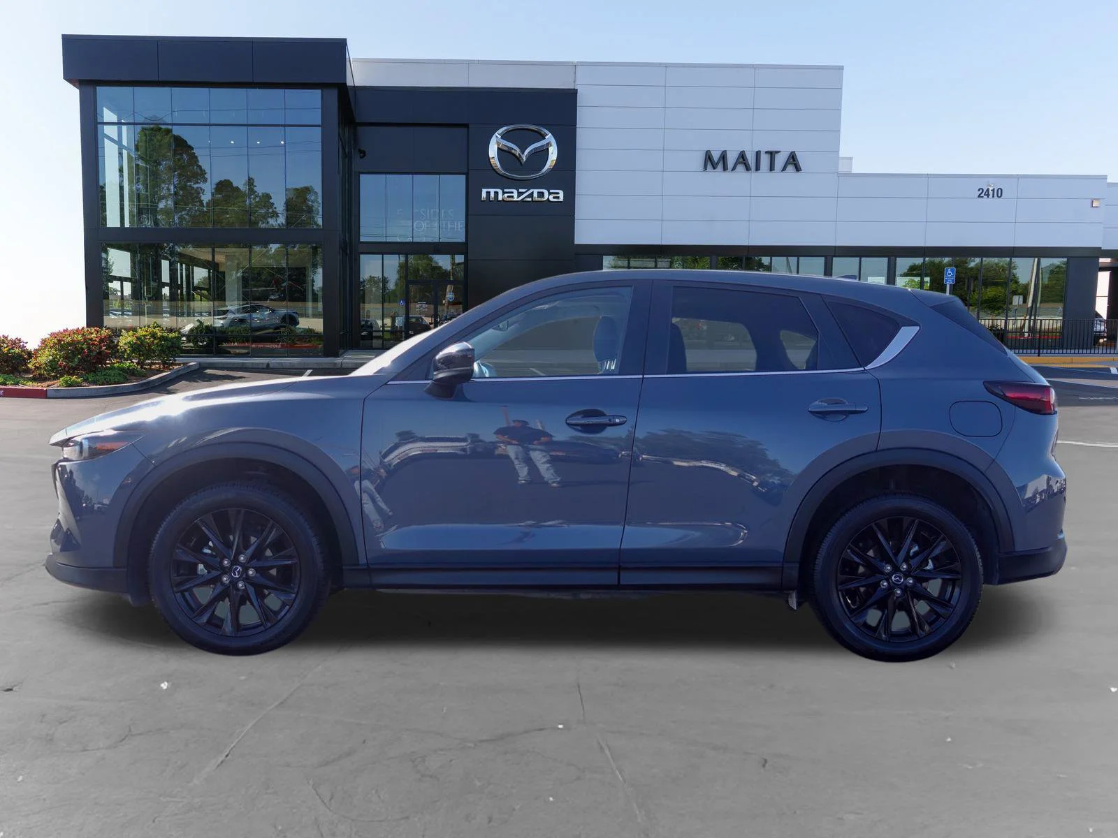 Certified Used 2025 Polymetal Gray Metallic Mazda 2.5 S Carbon Edition image 8