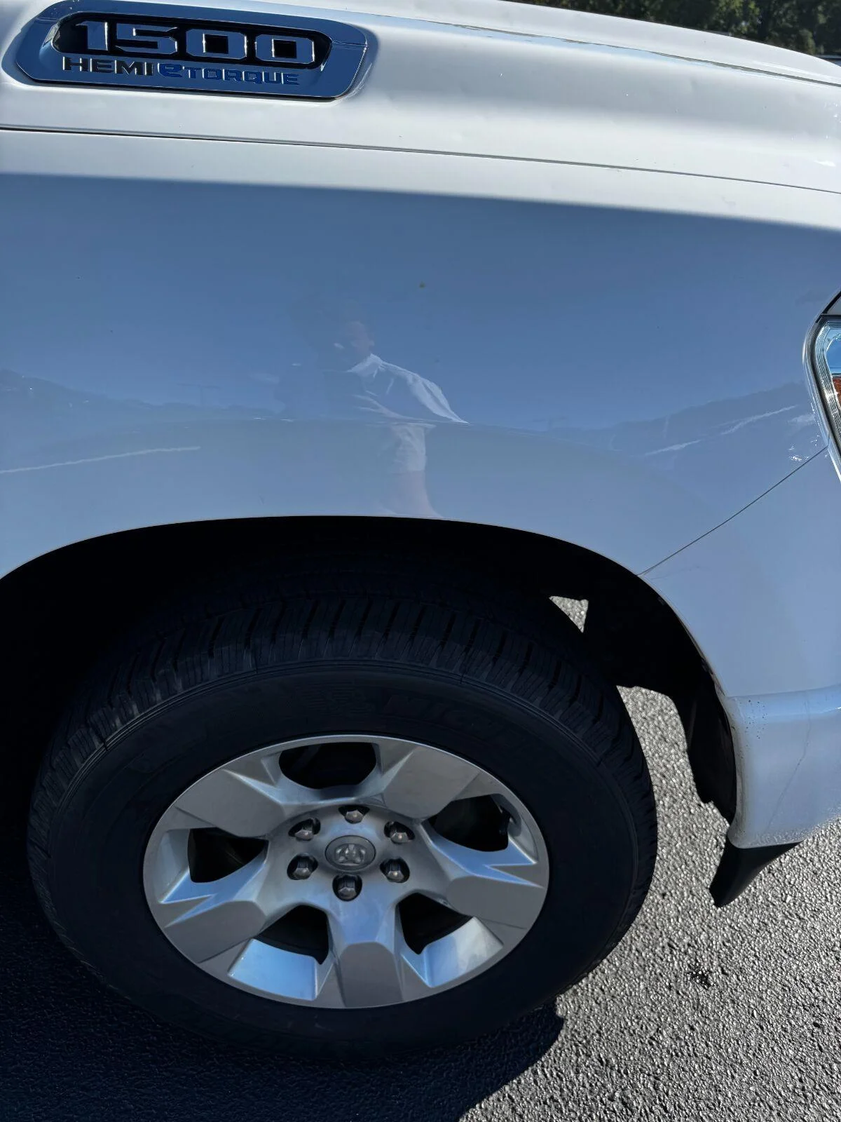 Used 2023 Bright White Clearcoat Ram Lone Star image 9