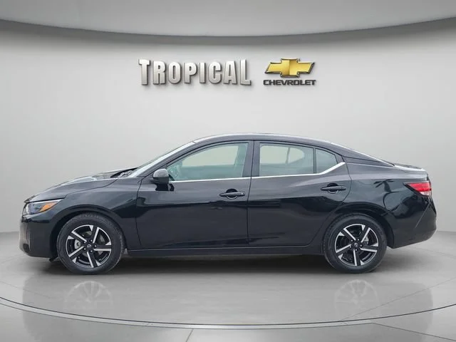 Used 2024 Black Nissan SV image 2