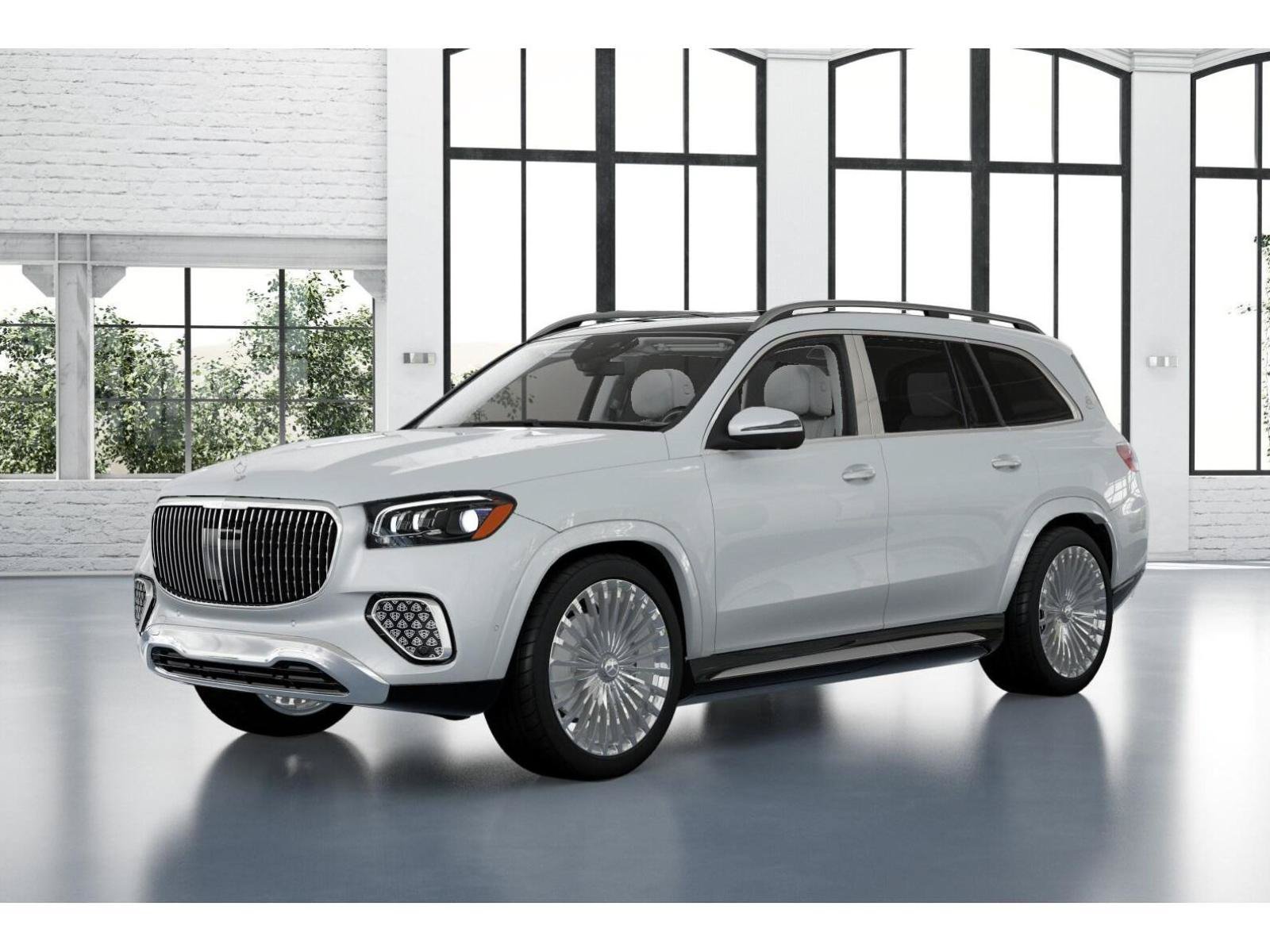 New 2026 MANUFAKTUR Moonlight White Metallic Mercedes-Benz Maybach GLS 600 image 39