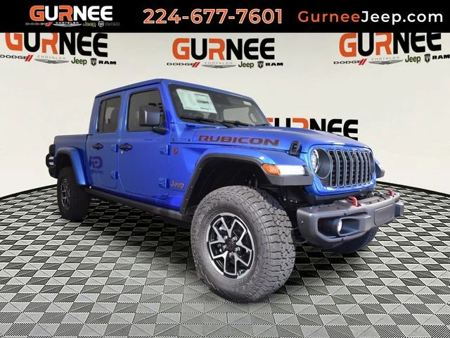 New 2026 Hydro Blue Pearl-Coat Exterior Paint Jeep Rubicon X image 1