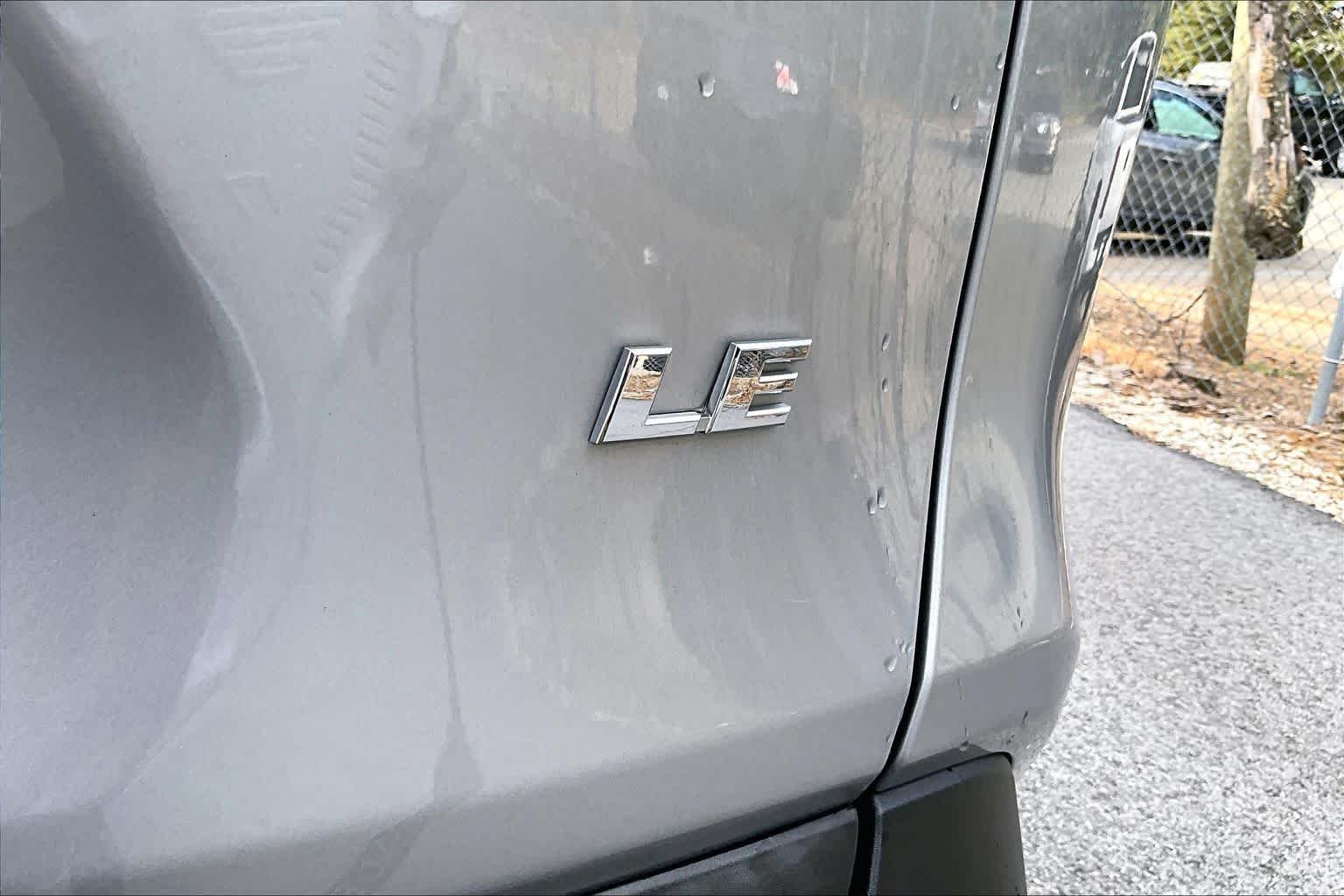 Used 2021 Silver Sky Metallic Toyota LE image 9