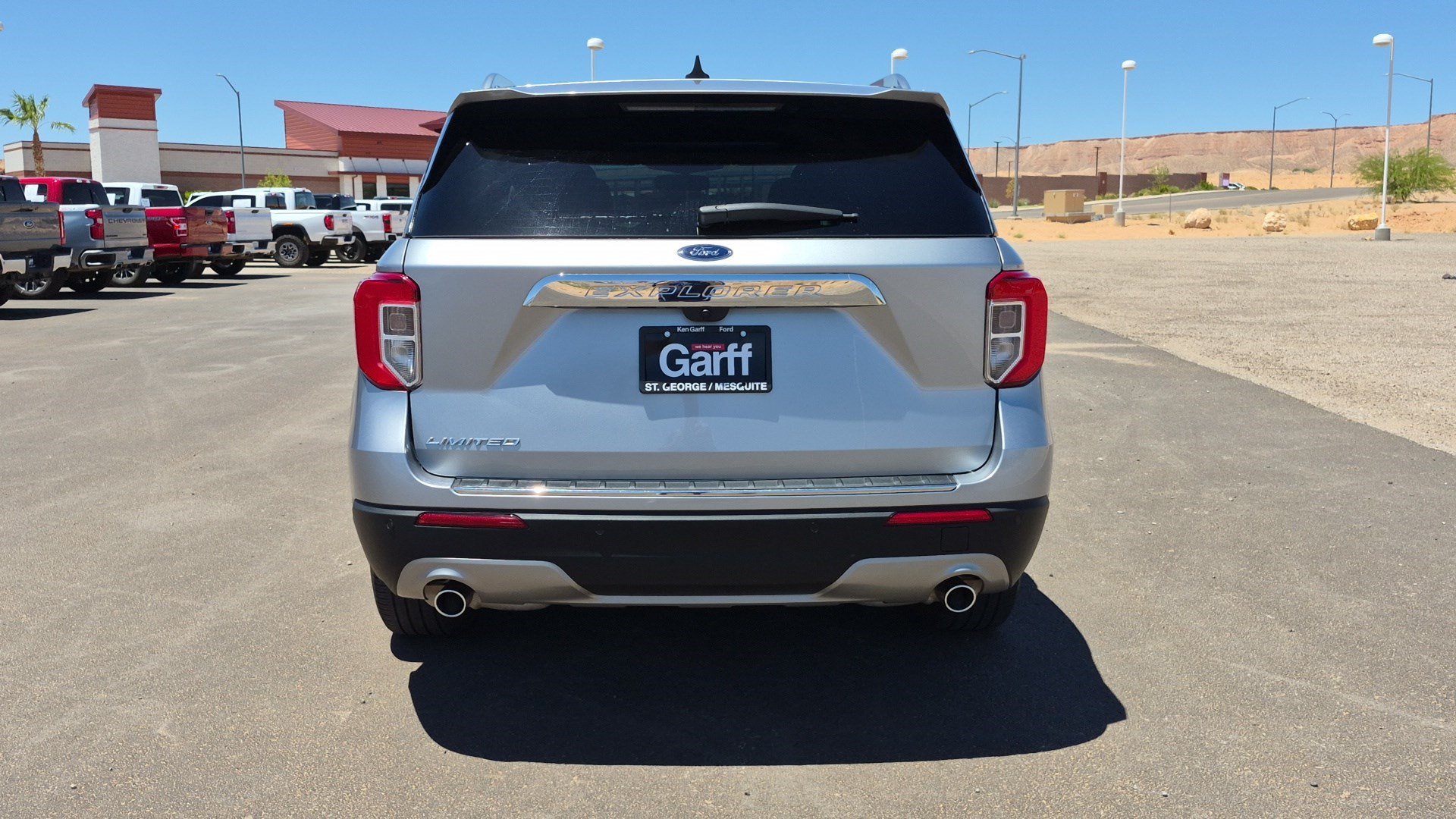 Used 2023 Silver Metallic Ford Limited image 4