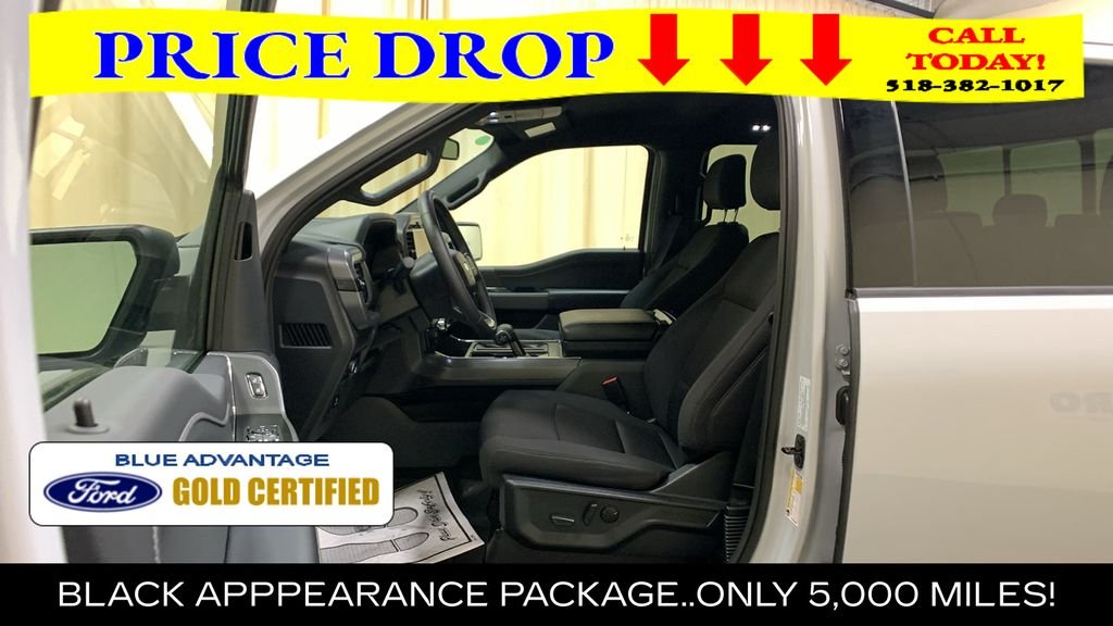 Certified Used 2025 White Metallic Ford XLT image 30