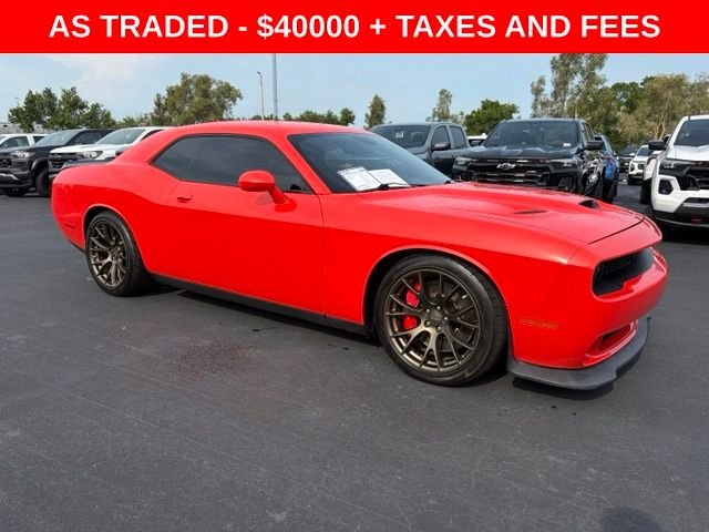 Used 2016 Orange Dodge SRT Hellcat image 1