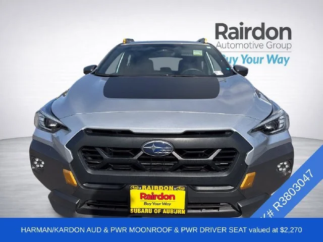 Used 2024 Ice Silver Metallic Subaru Wilderness image 2