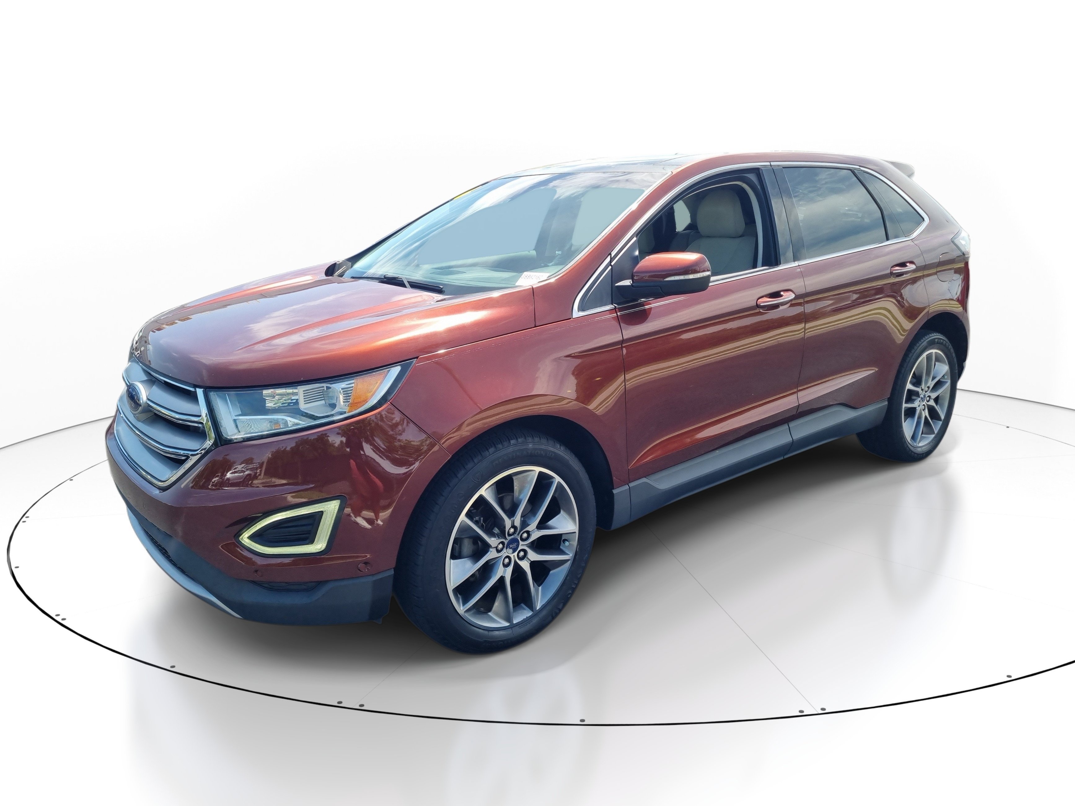 Used 2016 Bronze Fire Metallic Tinted Clearcoat Ford Titanium image 3