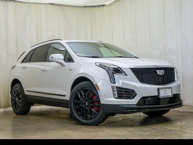 New 2026 Crystal White Tricoat Cadillac Sport image 1