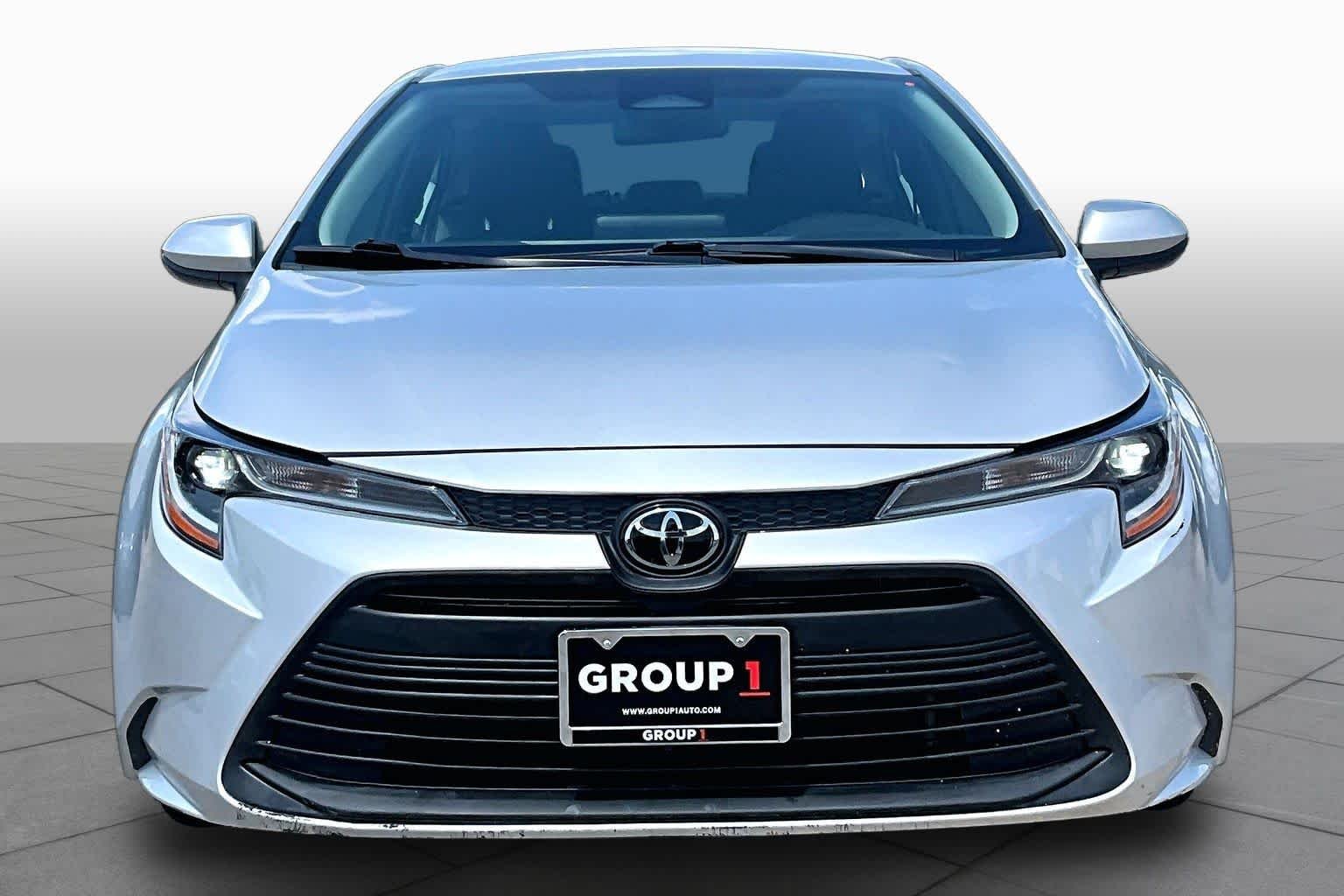 Used 2024 Classic Silver Metallic Toyota LE image 4