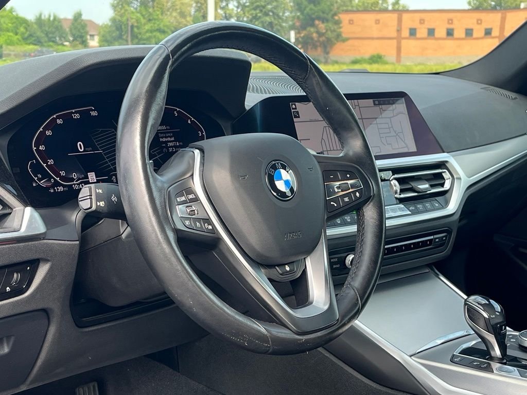 Used 2021 Phytonic Blue Metallic BMW 330i xDrive image 19