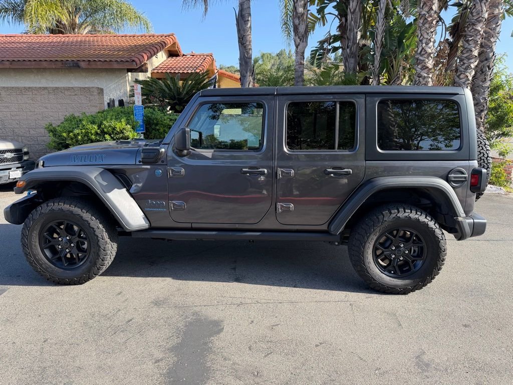 Used 2024 Gray Jeep Willys 4xe image 9