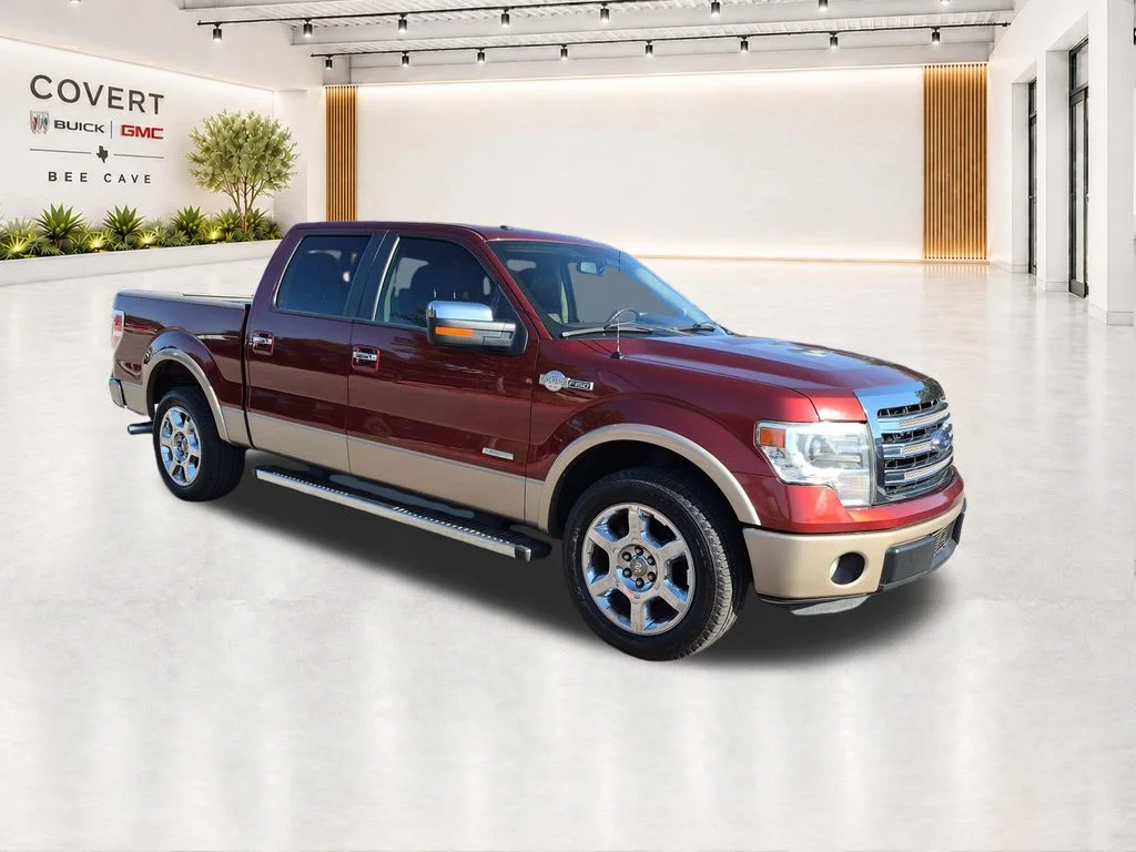 Used 2014 Orange Ford King Ranch image 1