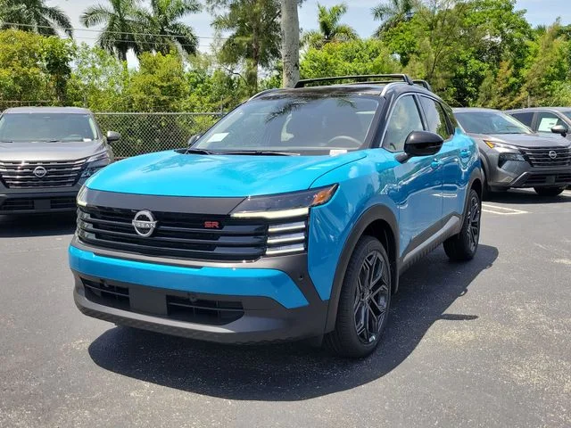 New 2026 Arctic Ice Blue Metallic / Super Black Two-tone Nissan SR image 22