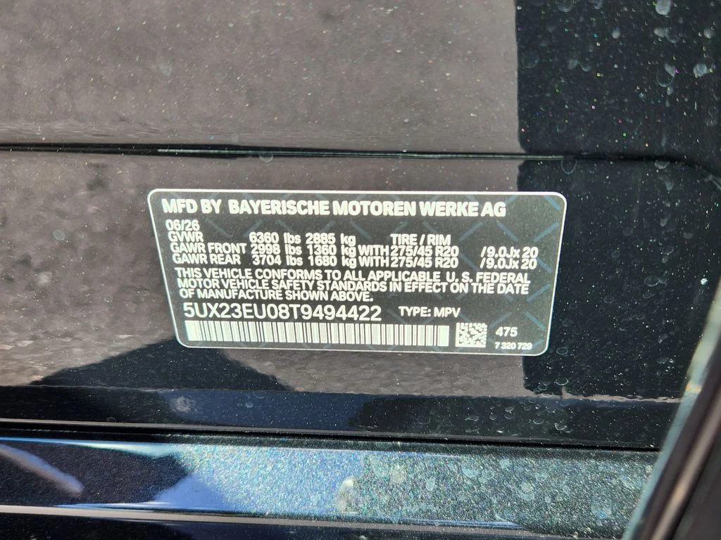 New 2026 Black Sapphire Metallic BMW xDrive40i image 22