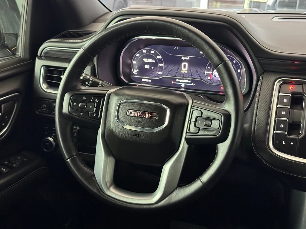 Used 2022 Satin Steel Metallic GMC SLT image 29