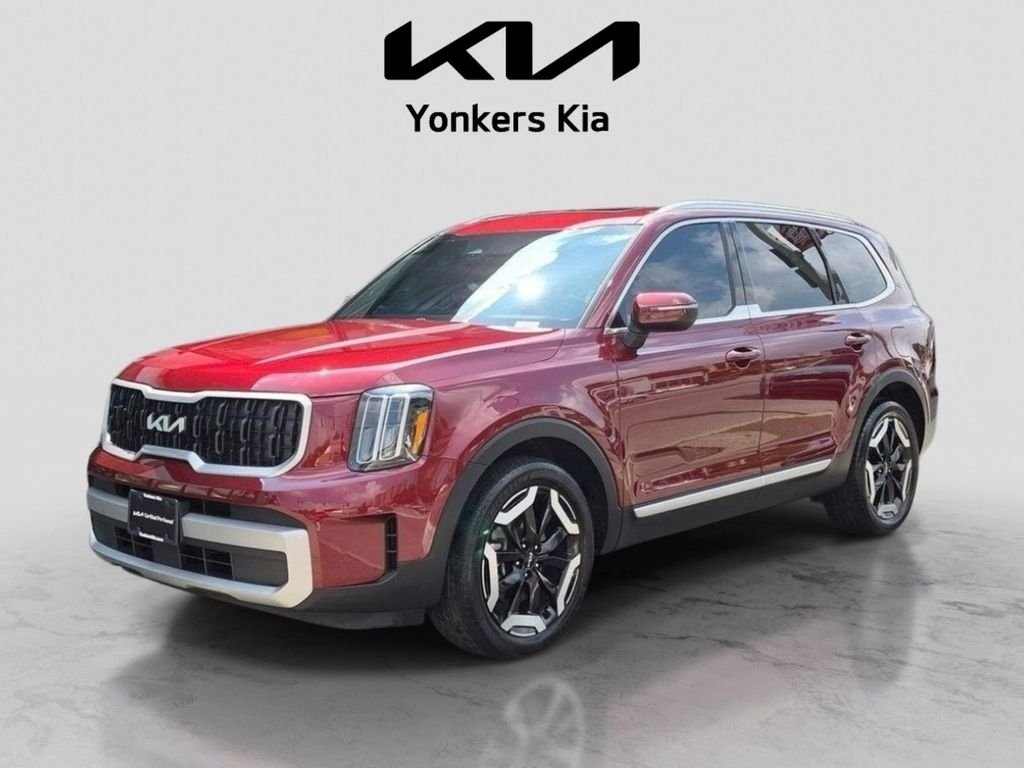 Certified Used 2023 Red Kia EX image 2