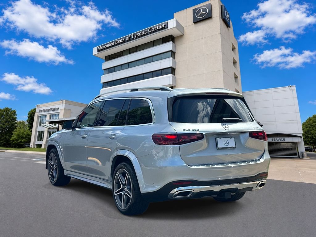 Certified Used 2025 Cirrus Silver Metallic Mercedes-Benz GLS 450 image 7