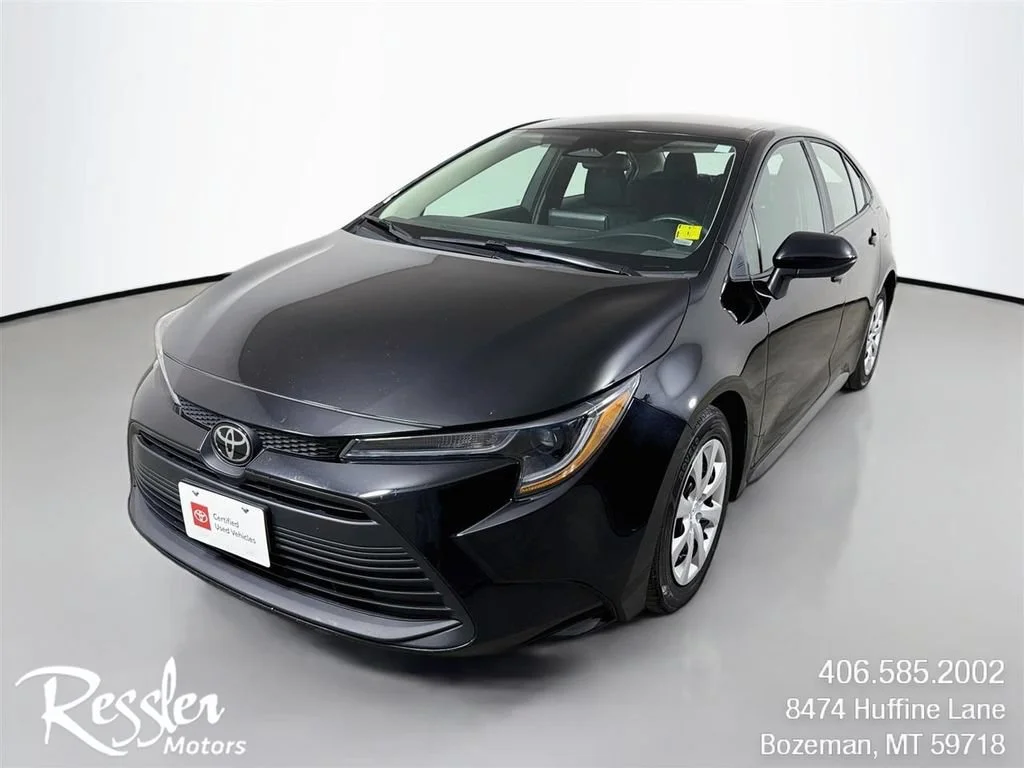 Used 2024 Black Toyota LE image 1