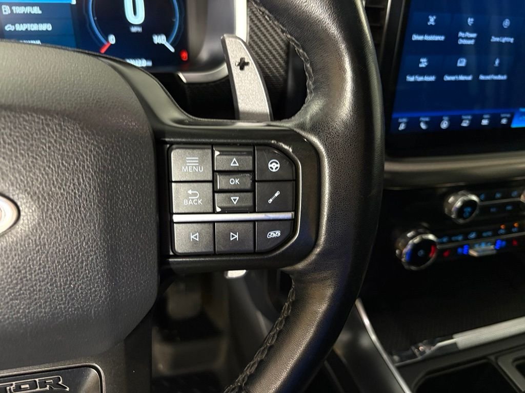 Used 2022 Blue Ford Raptor image 22